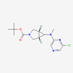 Tert-butyl (1R,5S)-6-[(6-chloropyrazin-2-yl)-methylamino]-3-azabicyclo[3.1.0]hexane-3-carboxylate