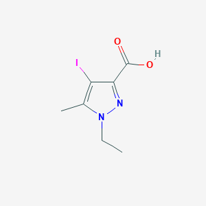 1-Ethyl-4-iodo-5-methyl-1H-pyrazole-3-carboxylic acid