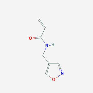 N-(1,2-Oxazol-4-ylmethyl)prop-2-enamide