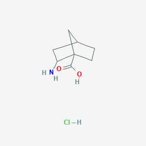 2-Aminobicyclo[2.2.1]heptane-1-carboxylic acid;hydrochloride