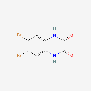 B2439204 6,7-Dibromo-1,4-dihydroquinoxaline-2,3-dione CAS No. 89891-77-0