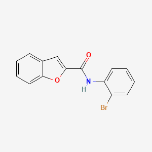 B2439236 N-(2-Bromophenyl)benzofuran-2-carboxamide CAS No. 462094-73-1