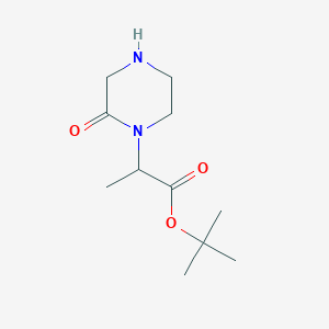 Tert-butyl 2-(2-oxopiperazin-1-yl)propanoate