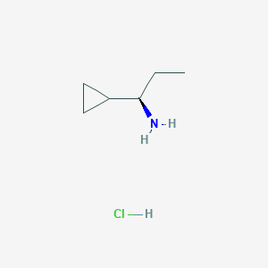(R)-1-Cyclopropylpropan-1-amine hydrochloride