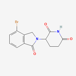 molecular formula C13H11BrN2O3 B2439819 Lenalidomide-Br CAS No. 2093387-36-9