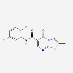N-(2,5-dichlorophenyl)-2-methyl-5-oxo-5H-thiazolo[3,2-a]pyrimidine-6-carboxamide