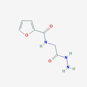 N-[(hydrazinecarbonyl)methyl]furan-2-carboxamide