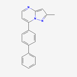 7-[1,1'-Biphenyl]-4-yl-2-methylpyrazolo[1,5-a]pyrimidine