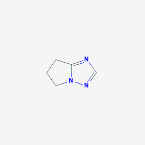 molecular formula C5H7N3 B2439840 6,7-Dihydro-5h-pyrrolo[1,2-b][1,2,4]triazole CAS No. 1956327-30-2