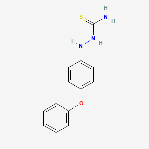 molecular formula C13H13N3OS B2439863 [(4-phenoxyphenyl)amino]thiourea CAS No. 860609-82-1