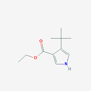Ethyl 4-tert-butyl-1H-pyrrole-3-carboxylate