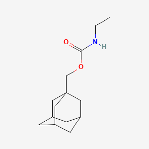 adamantan-1-ylmethyl N-ethylcarbamate