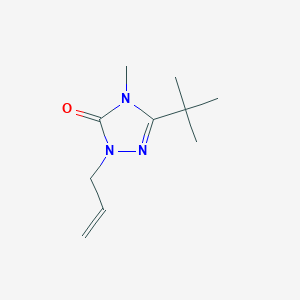 3-tert-butyl-4-methyl-1-(prop-2-en-1-yl)-4,5-dihydro-1H-1,2,4-triazol-5-one
