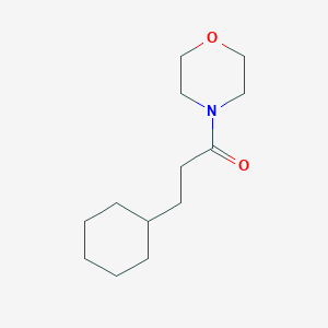3-Cyclohexyl-1-(morpholin-4-yl)propan-1-one