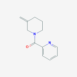 2-(3-Methylidenepiperidine-1-carbonyl)pyridine