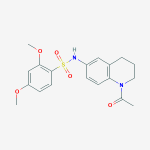 N-(1-acetyl-1,2,3,4-tetrahydroquinolin-6-yl)-2,4-dimethoxybenzenesulfonamide