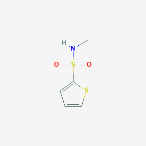 molecular formula C5H7NO2S2 B2440032 N-methylthiophene-2-sulfonamide CAS No. 53442-30-1