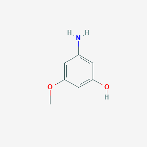 molecular formula C7H9NO2 B2440535 3-Amino-5-methoxyphenol CAS No. 162155-27-3