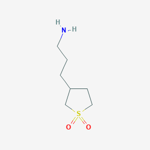 3-Thiophenepropanamine, tetrahydro-, 1,1-dioxide