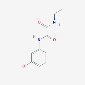 molecular formula C11H14N2O3 B2440686 N-ethyl-N'-(3-methoxyphenyl)ethanediamide CAS No. 357268-89-4