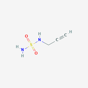 molecular formula C3H6N2O2S B2440738 (Prop-2-yn-1-yl)(sulfamoyl)amine CAS No. 154743-04-1