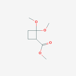 Methyl 2,2-dimethoxycyclobutanecarboxylate