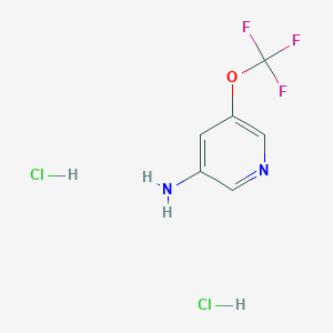 5-(Trifluoromethoxy)pyridin-3-amine dihydrochloride