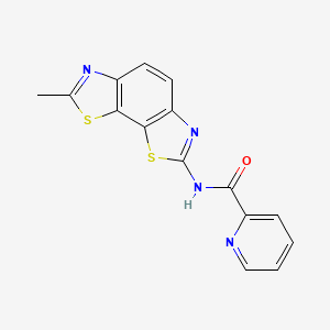 N-(7-methylbenzo[1,2-d:4,3-d']bis(thiazole)-2-yl)picolinamide