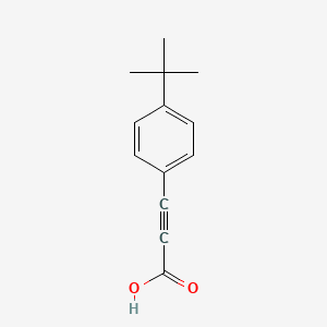 molecular formula C13H14O2 B2441110 3-(4-tert-butylphenyl)prop-2-ynoic Acid CAS No. 220006-53-1