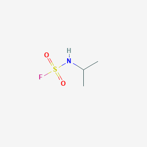 molecular formula C3H8FNO2S B2441255 N-(propan-2-yl)sulfamoyl fluoride CAS No. 65367-30-8
