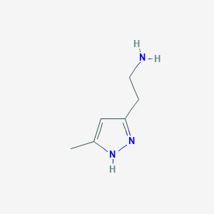 2-(3-Methyl-1H-pyrazol-5-yl)ethanamine