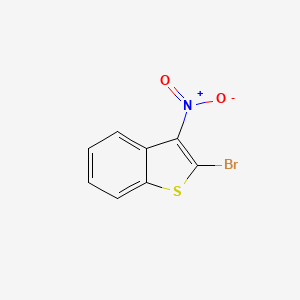 molecular formula C8H4BrNO2S B2441486 2-Bromo-3-nitro-1-benzothiophene CAS No. 100949-37-9