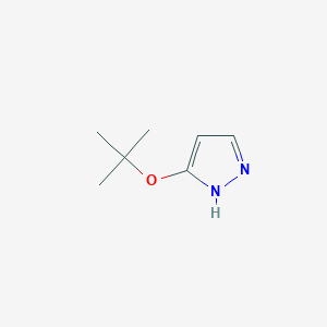 5-[(2-methylpropan-2-yl)oxy]-1H-pyrazole