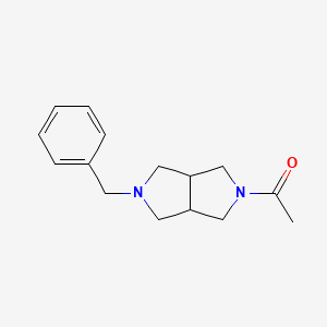 1-(5-benzylhexahydropyrrolo[3,4-c]pyrrol-2(1H)-yl)ethanone