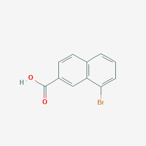 molecular formula C11H7BrO2 B2441593 8-Bromo-2-naphthoic Acid CAS No. 5043-21-0