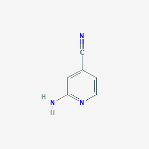 molecular formula C6H5N3 B024417 2-Amino-4-cyanopyridine CAS No. 42182-27-4