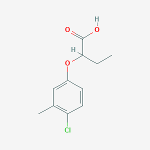 2-(4-Chloro-3-methylphenoxy)butanoic acid