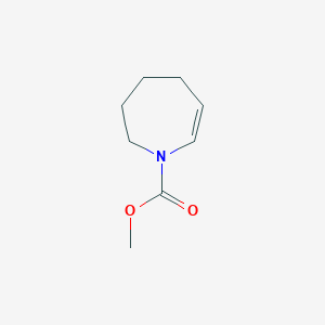 molecular formula C8H13NO2 B2442075 Methyl 2,3,4,5-tetrahydro-1H-azepine-1-carboxylate CAS No. 106375-89-7