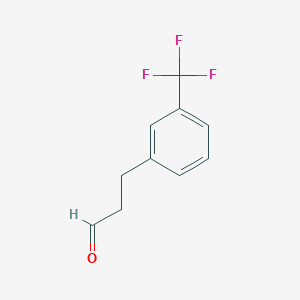 B024422 3-(Trifluoromethyl)benzenepropanal CAS No. 21172-41-8