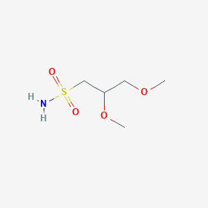 2,3-Dimethoxypropane-1-sulfonamide