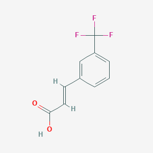 molecular formula C10H7F3O2 B024423 m-(Trifluoromethyl)cinnamic acid CAS No. 779-89-5