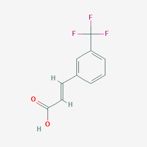 molecular formula C10H7F3O2 B024423 3-(Trifluoromethyl)cinnamic acid CAS No. 779-89-5