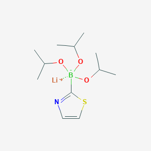 Lithium triisopropoxy(thiazol-2-yl)borate