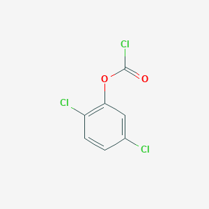 molecular formula C7H3Cl3O2 B2442749 2,5-Dichlorophenyl chloroformate CAS No. 1160219-66-8