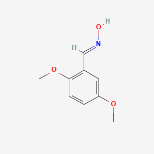 molecular formula C9H11NO3 B2442796 N-[(2,5-dimethoxyphenyl)methylidene]hydroxylamine CAS No. 34967-19-6; 67184-41-2