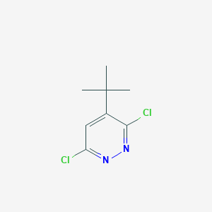 molecular formula C8H10Cl2N2 B024430 4-叔丁基-3,6-二氯吡啶 CAS No. 22808-29-3