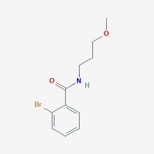 molecular formula C11H14BrNO2 B2443205 2-bromo-N-(3-methoxypropyl)benzamide CAS No. 349092-66-6