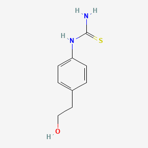 [4-(2-Hydroxyethyl)phenyl]thiourea