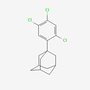B2443593 1-(2,4,5-Trichlorophenyl)adamantane CAS No. 330577-78-1
