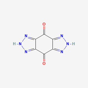 molecular formula C6H2N6O2 B2443771 Benzo[1,2-d:4,5-d']bis([1,2,3]triazole)-4,8(1H,7H)-dione CAS No. 69370-63-4
